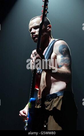 Red Hot Chili Peppers Flea Stock Photo