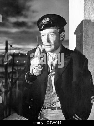 Peter O'Toole as the title character in the film Lord Jim, which was shot on location in Hong Kong and Cambodia. Stock Photo