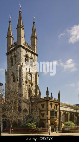 St Sepulchre, church in the City of London; exterior Stock Photo