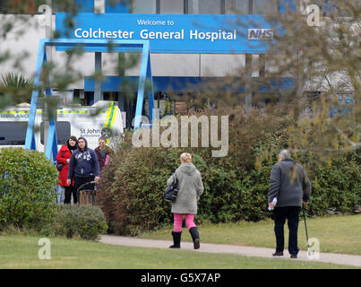 Colchester General Hospital stock Stock Photo