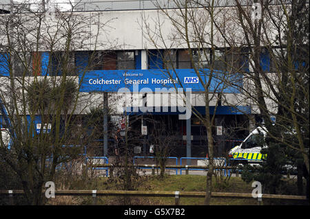 Colchester General Hospital stock Stock Photo