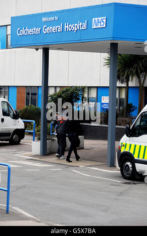 Colchester General Hospital stock Stock Photo