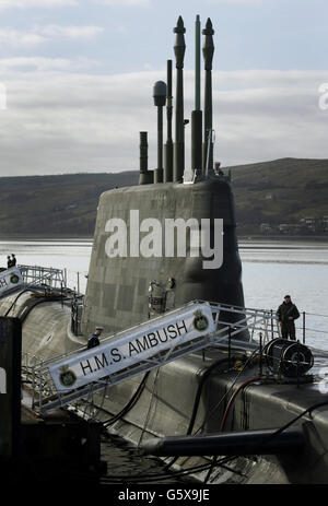 HMS Ambush Stock Photo