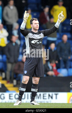 Soccer - npower Football League One - Bury v Coventry City - Gigg Lane. Coventry City goalkeeper Joe Murphy Stock Photo