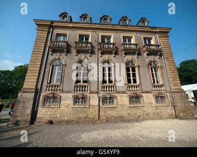 Chateau de Bernaville in Normandy, France Stock Photo