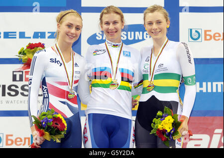 Cycling - 2013 UCI Track Cycling World Championships - Day Five - Minsk Arena Stock Photo