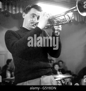 Music - Jazz trumpeter Kenny Ball Stock Photo