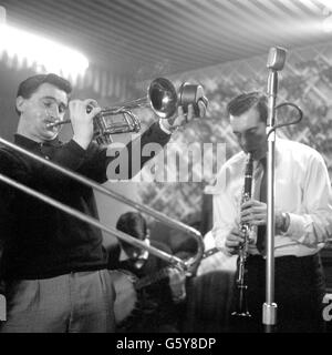 Music - Jazz trumpeter Kenny Ball Stock Photo