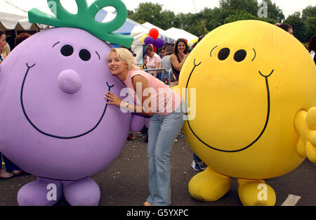 Malandra Burrows - Amazing Great Children's Party Stock Photo