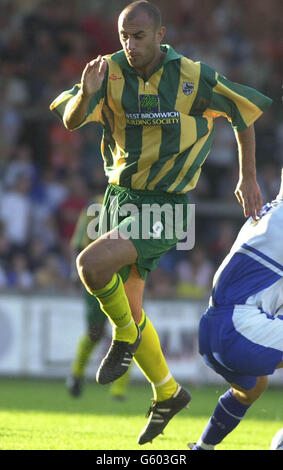Danny Dichio of West Bromwich Albion in action during the Pre-Season friendly against Bristol Rovers. Stock Photo