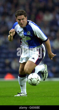 Blackburn Rovers's David Dunn in action against Lazio during a Pre-Season friendly at Ewood Park. Stock Photo