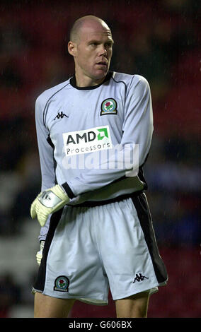 Blackburn Rovers's Brad Freidel in action against Lazio during a Pre-Season friendly at Ewood Park. Stock Photo