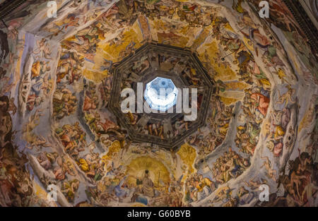 The dome of Florence Cathedral Stock Photo