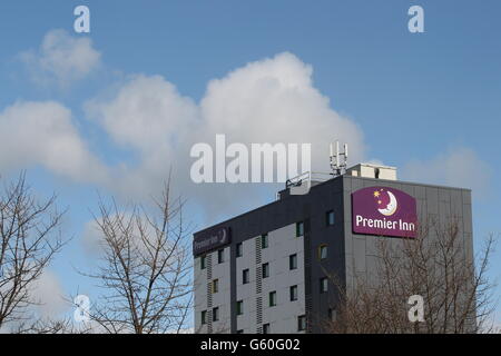 Premier Inn - Bradford. General view of a Premier Inn, Bradford. Stock Photo