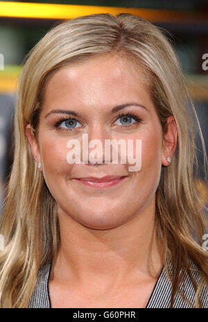 Big Brother 3 winner Kate Lawler, during a photocall at Channel 4 headquarters in London to launch the new book 'Inside Big Brother: Getting In and Staying In', published by Channel 4 Books . Stock Photo