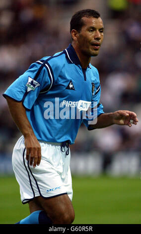 Ali Benarbia of Manchester City FC Stock Photo