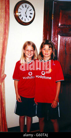 Jessica Chapman (left) and her best friend, Holly Wells, both 10 and