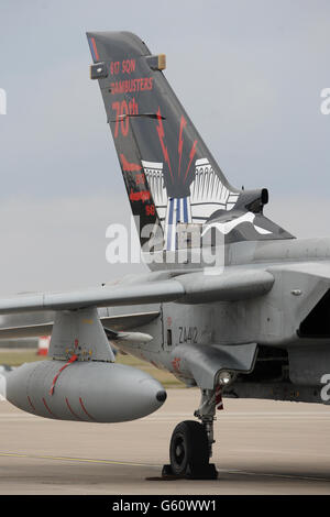 Dan Snow at Dambusters anniversary Stock Photo