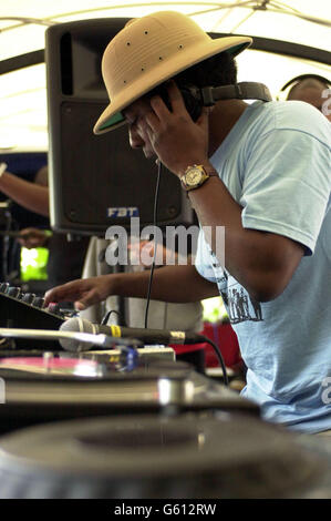 Norman Jay MBE - Notting Hill Carnival Stock Photo