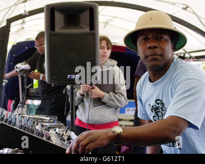 Norman Jay MBE - Notting Hill Carnival Stock Photo