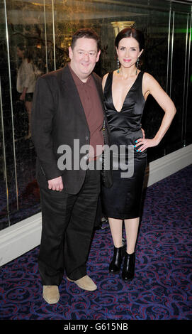 Johnny Vegas and Maia Dunphy The Empire Film Awards 2012- Arrivals