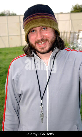 Badly Drawn Boy V2002 Music Festival Stock Photo