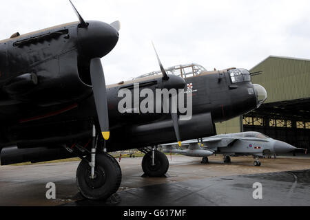 Dan Snow at Dambusters anniversary Stock Photo