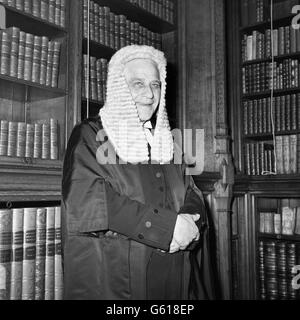 Dr Horace Maybray King, 64, pictured at Westminster following his election as the new Speaker of the House of Commons. The son of a steelworker, he has the distinction of being the first Labour Speaker. Stock Photo