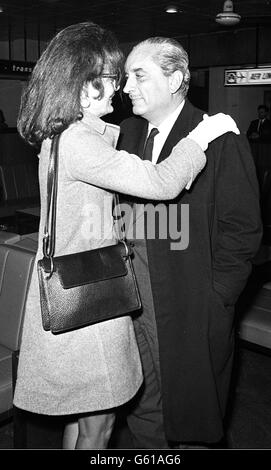 Mr Aristotle Onassis and wife, Jacqueline Kennedy Stock Photo - Alamy