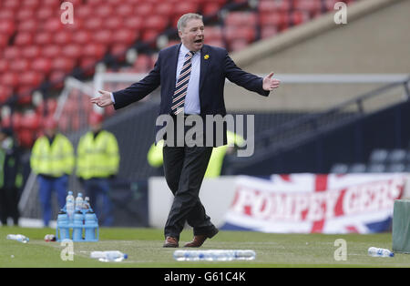 Soccer - Irn Bru Scottish Third Division - Queen's Park v Rangers - Hampden Park Stock Photo