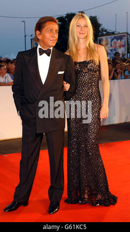 Gwyneth Paltrow Venice Festival Stock Photo