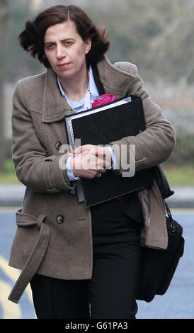 Dr Katherine Astbury arrives for the inquest into the death of Savita Halappanavar at Galway Coroners Court. Stock Photo