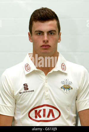 Cricket - Surrey CCC Photocall - Kia Oval. Dominic Sibley, Surrey Stock Photo