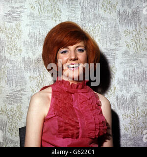 Cilla Black - 1963. British pop singer Cilla Black. Stock Photo