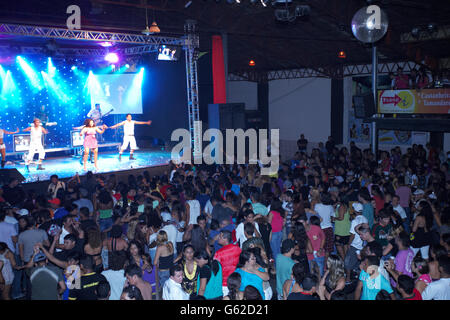 Techno brega show in Belem, Para, Brazilian Amazon Stock Photo