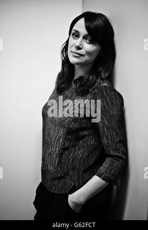 A portrait of actress Keeley Hawes at the Press Association in central London. Stock Photo