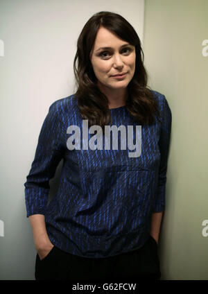 A portrait of actress Keeley Hawes at the Press Association in central London. Stock Photo