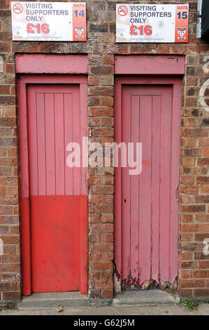 Soccer - npower Football League Two - York City v Accrington Stanley - Bootham Crescent. General View of York City Football Club at Bootham Crescent. Stock Photo