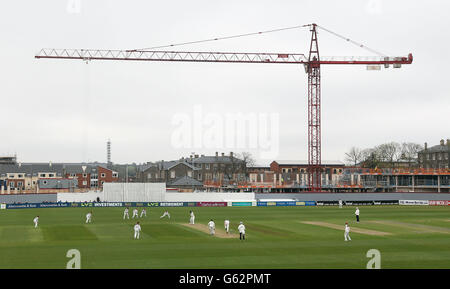 Cricket - LV= County Championship Division Two - Day One - Gloucestershire v Northamptonshire - County Ground Stock Photo