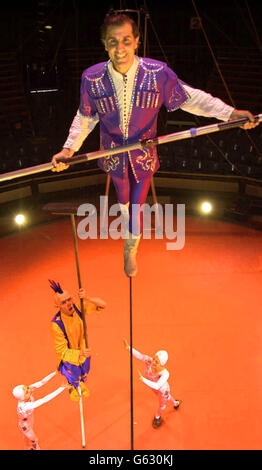 Moscow State Circus - Khamdoulaev Stock Photo