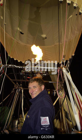 Hempleman-Adams balloon attempt Stock Photo