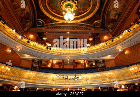 Interior of the Royal Haymarket Theatre Stock Photo - Alamy