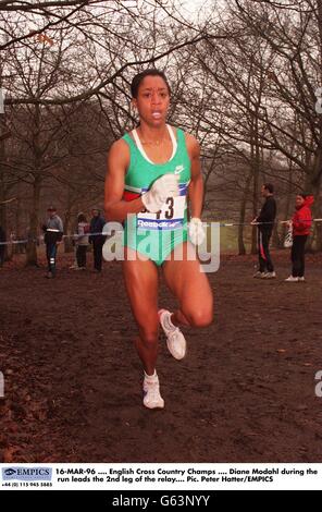 English Cross Country Championships Stock Photo