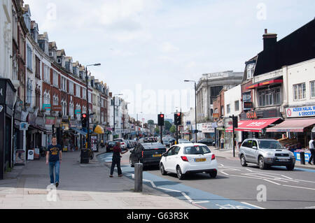 Upper Tooting Road, Tooting Bec, London Borough of Wandsworth, Greater London, England, United Kingdom Stock Photo