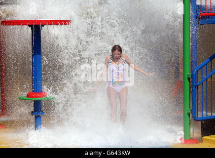 2.5 million DUPLO Valley Splash & Play attraction at the LEGOLAND Windsor Resort. Stock Photo