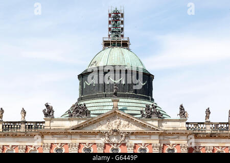 Neues Palais Potsdam Prussian Palace Germany Stock Photo