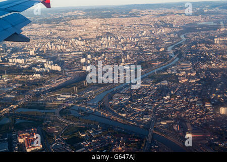 Sao Paulo Metropolis Brazil Stock Photo