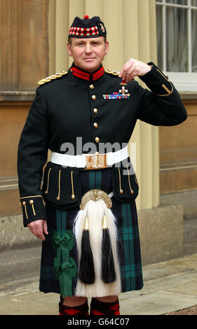 Colonel Edward Fenton after he received his Distinguished Service Order ...