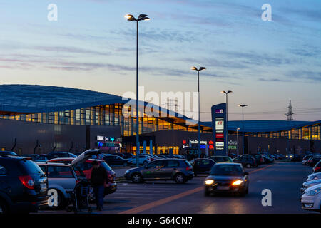 shopping centre "G3 Shopping Resort Gerasdorf", Gerasdorf bei Wien, Austria, Niederösterreich, Lower Austria, Weinviertel Stock Photo