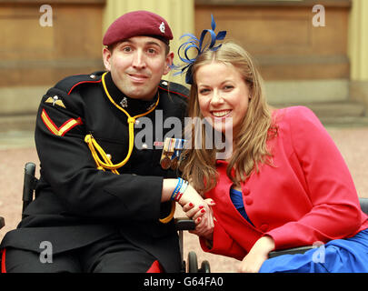 Investitures at Buckingham Palace Stock Photo